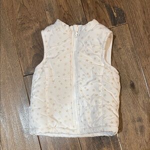 Toughskins Cream Star-Patterned Vest